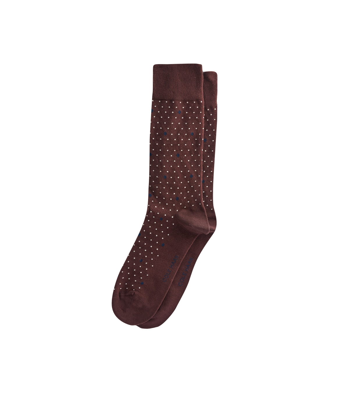 Men's Classic Dress Dot Crew Socks