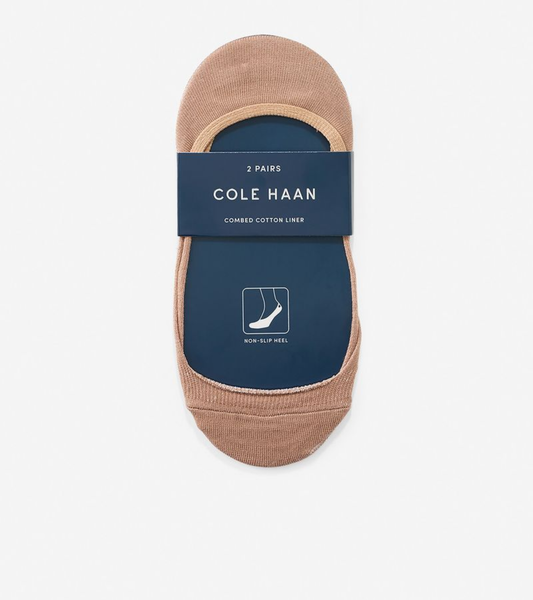 Women's Classic Laser Cotton No Show Liner Socks