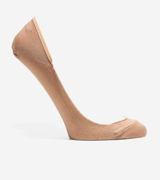 Women's Classic Laser Cotton No Show Liner Socks
